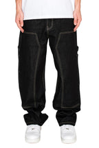 Raw Denim Baggy Fit Carpenter Jeans
