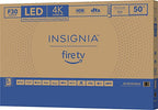 Insignia 50" F30 Series 4K UHD Smart Fire TV with Alexa Voice Remote
