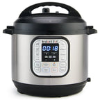 Instant Pot Duo 6 Qt 7-in-1 Electric Pressure Cooker, Stainless Steel, Easy-Release, Family-Sized
