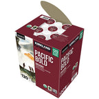 Kirkland Signature Organic Pacific Bold Dark Roast Coffee K-Cup Pods, 120-Count