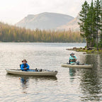 Lifetime Tamarack Angler 100 Fishing Kayak 10ft 2-Pack with Paddles - UV-Protected HDPE, Adjustable Seat, Rod Holders, Tan