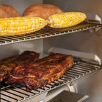 Masterbuilt 40" Digital Electric Smoker with Window & Legs, 4 Racks, Black