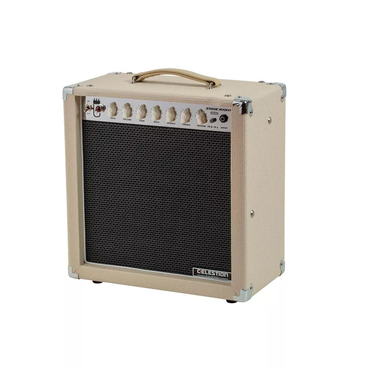Monoprice Stage Right 15W 1x12 Guitar Combo Tube Amp with Celestion Speaker & Spring Reverb