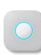 Nest Protect Battery Operated Smoke and Carbon Monoxide Detector, White