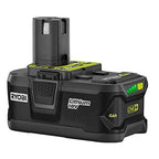 RYOBI ONE+ Cordless High Pressure Inflator with Digital Gauge & Battery