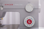 SINGER Heavy Duty 4423 Sewing Machine, 23 Stitches, Automatic Needle Threader, High-Speed, Durable Metal Frame, White