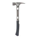 Stiletto TB3MC 15 oz Titanium Hammer with Curved Handle and Milled Face
