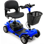 UltraLite Model A898 4-Wheel Mobility Scooter, Portable & Lightweight, 14-Mile Range
