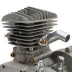 Zimtown 80cc 2-Stroke Engine Bike Motor Kit for 26" Bicycles, Silver White